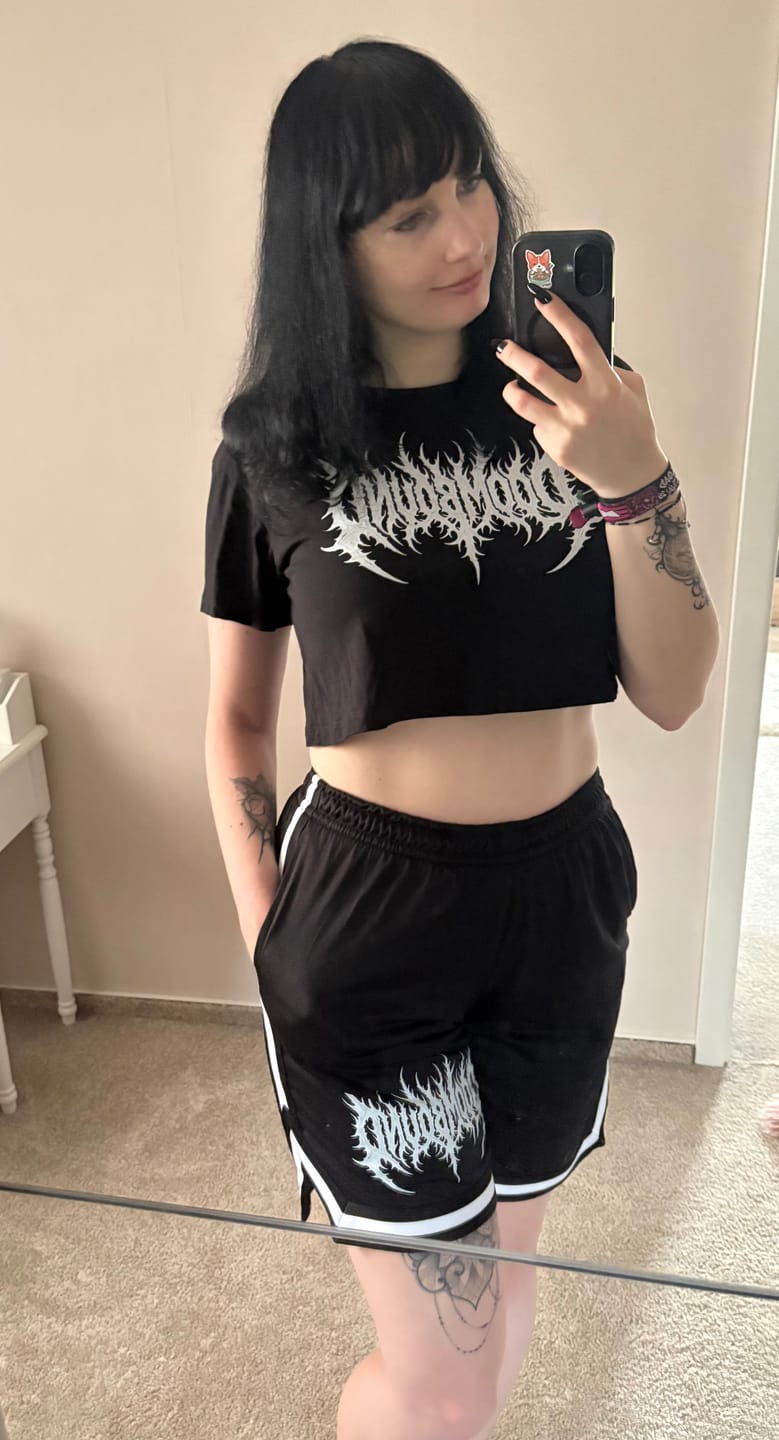 Customer photo review of Doombound Mesh Shorts