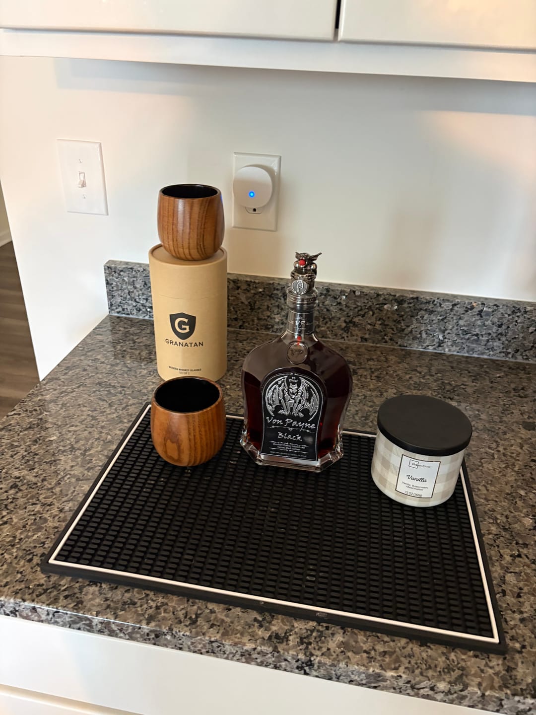 Customer photo review of Von Payne Black Blended Whiskey