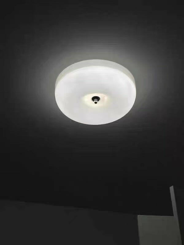 Customer photo review of Cream Pudding Ceiling Light, Mouth-Blown Matt Glass, LED, Dimmable