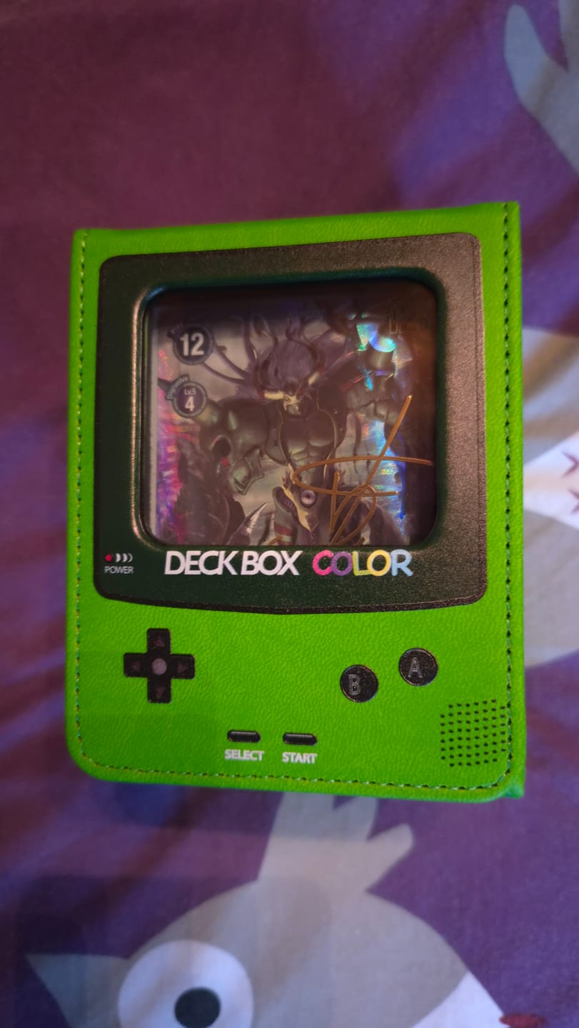 Customer photo review of Deckbox Color! - Green