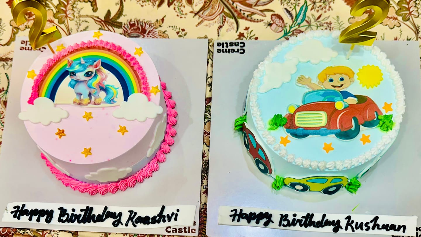 Customer photo review of Cars Theme photo Cake