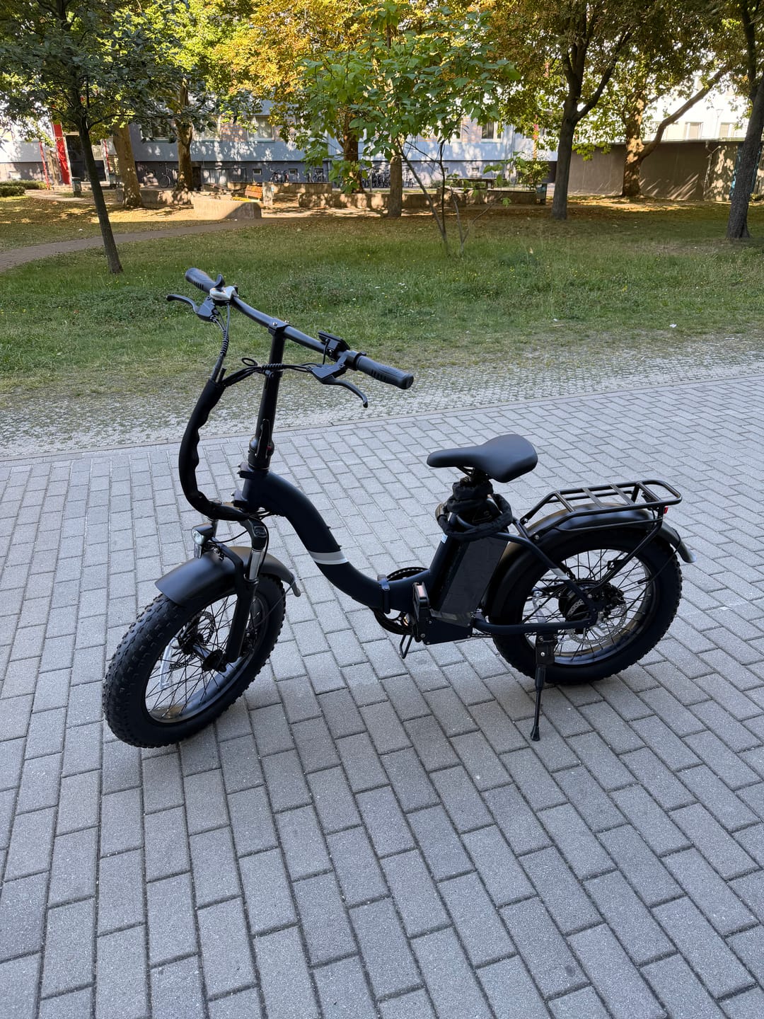 Customer photo review of Touroll S2/S2 Pro Folding Fat Tire Electric Bike