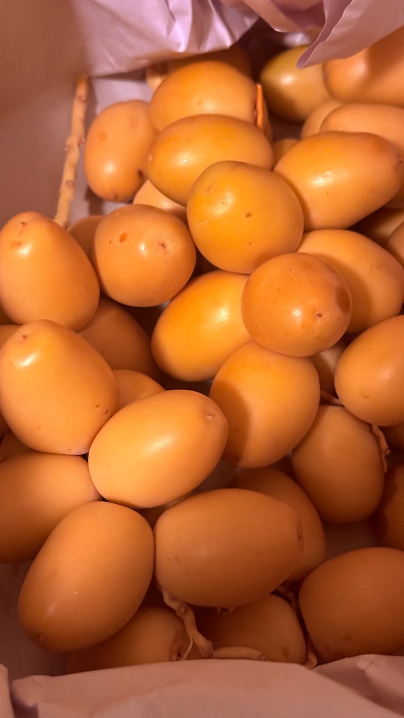 Customer photo review of Organic Yellow Barhi Dates (Khalal Barhi Dates)