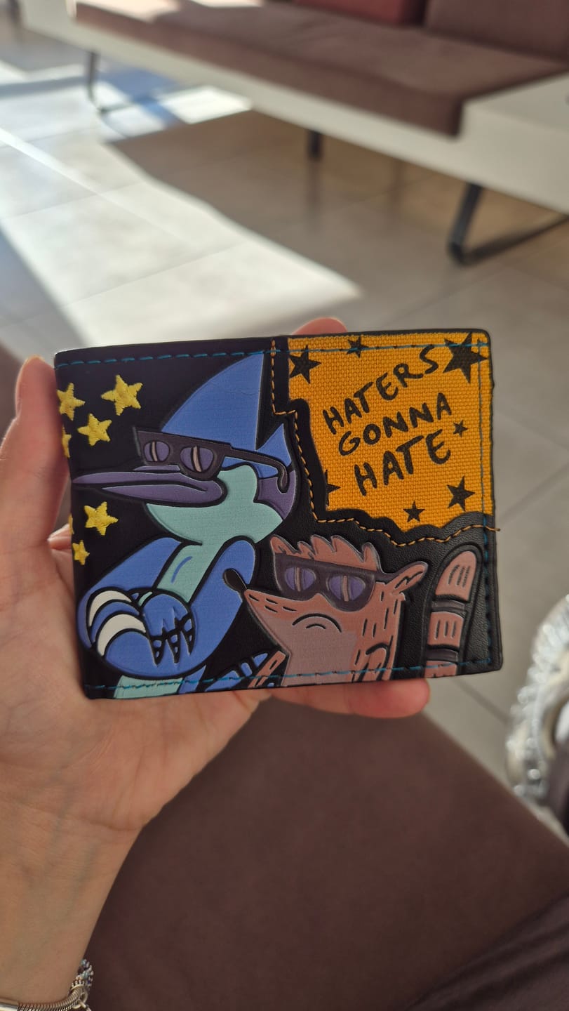 Customer photo review of Regular Show Cüzdan