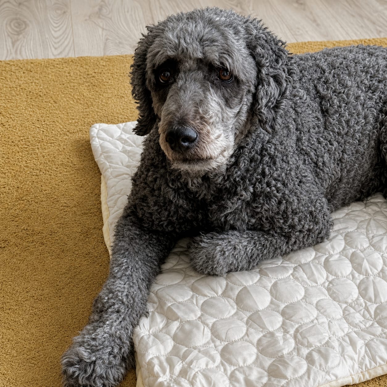 Customer photo review of Luxury Self-Cooling Bed Pawlaro