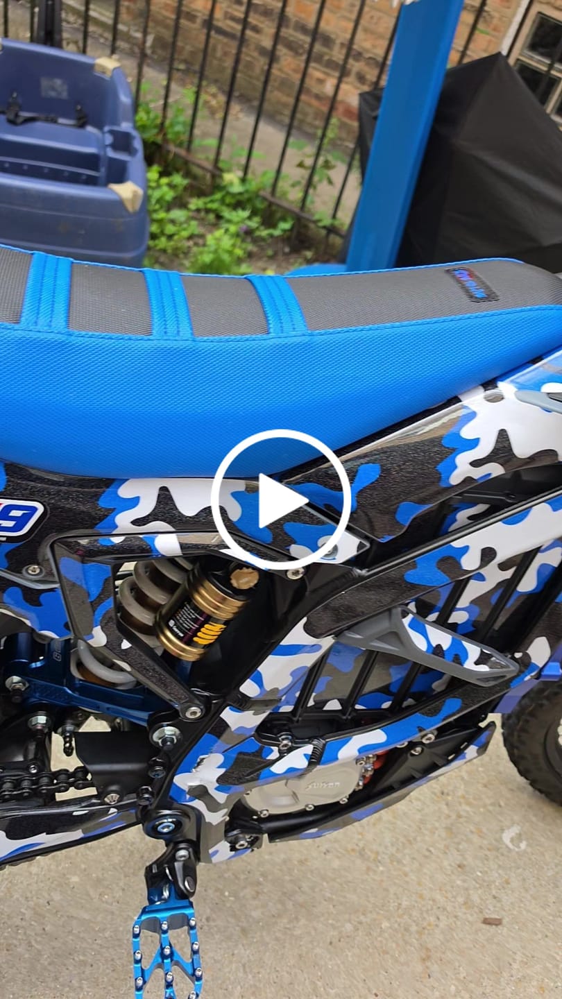 Customer video review of Custom Seat Cover: Sur-Ron Ultra Bee