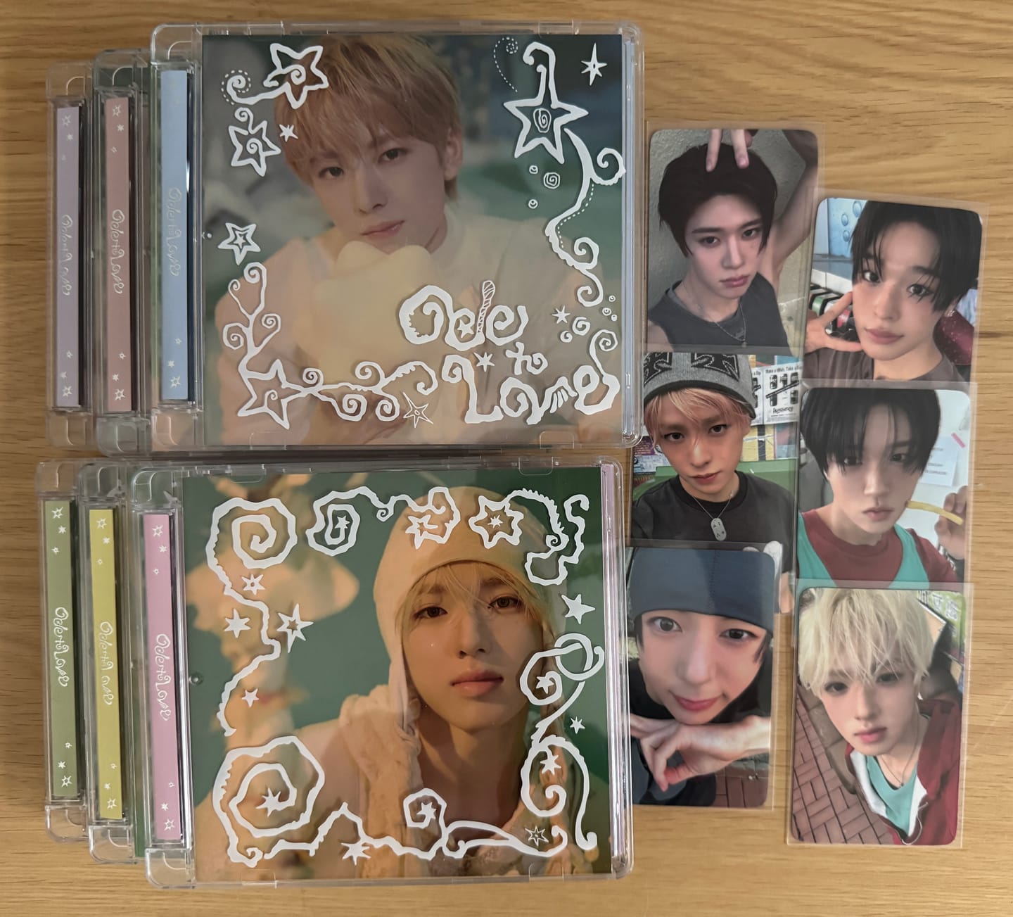 Customer photo review of NCT WISH - 1ST Album [Ode to Love] Jewel Case Ver. (Online Benefit)