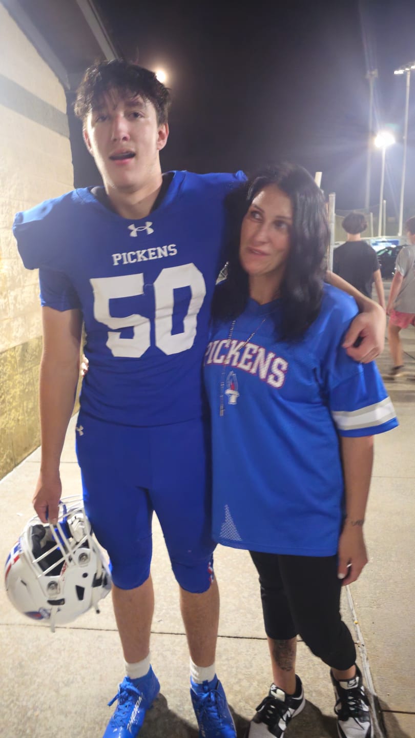 Customer photo review of Phenom Elite Quantum Speed 2.0 Football Cleats - Royal Blue