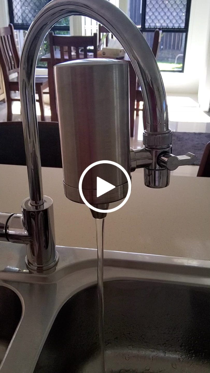 Customer video review of Tap Filter Refills