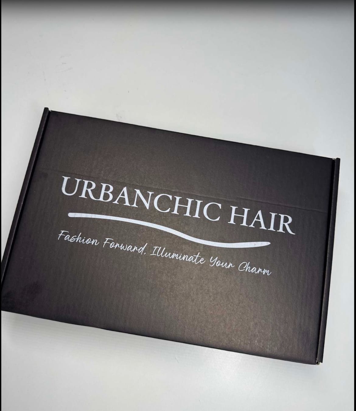 Customer photo review of Burmese Curly Tape In Hair Extensions Double Drawn