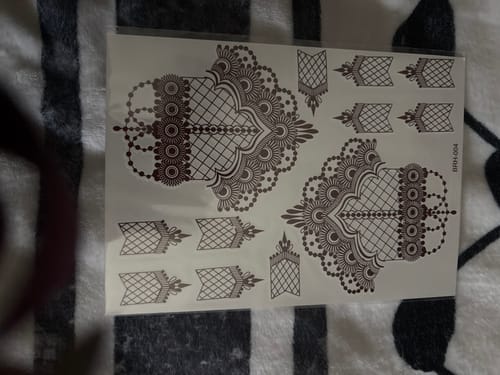 Customer photo review of PLANCHE STICKERS SHILAYA OFFERTE