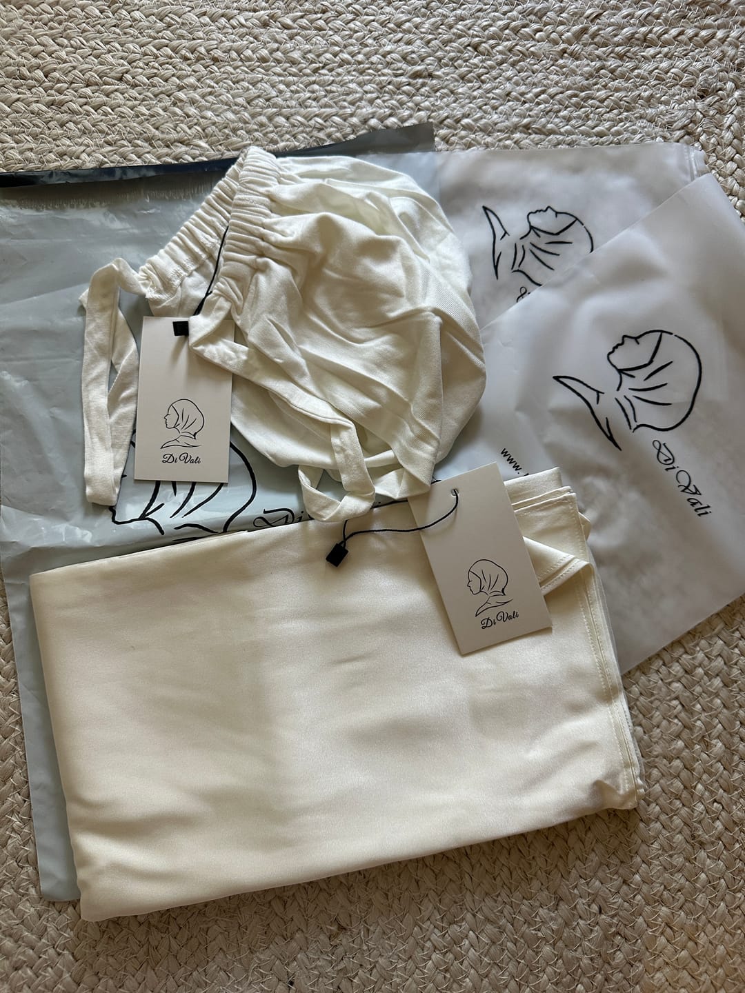 Customer photo review of Pure Silk Hijab