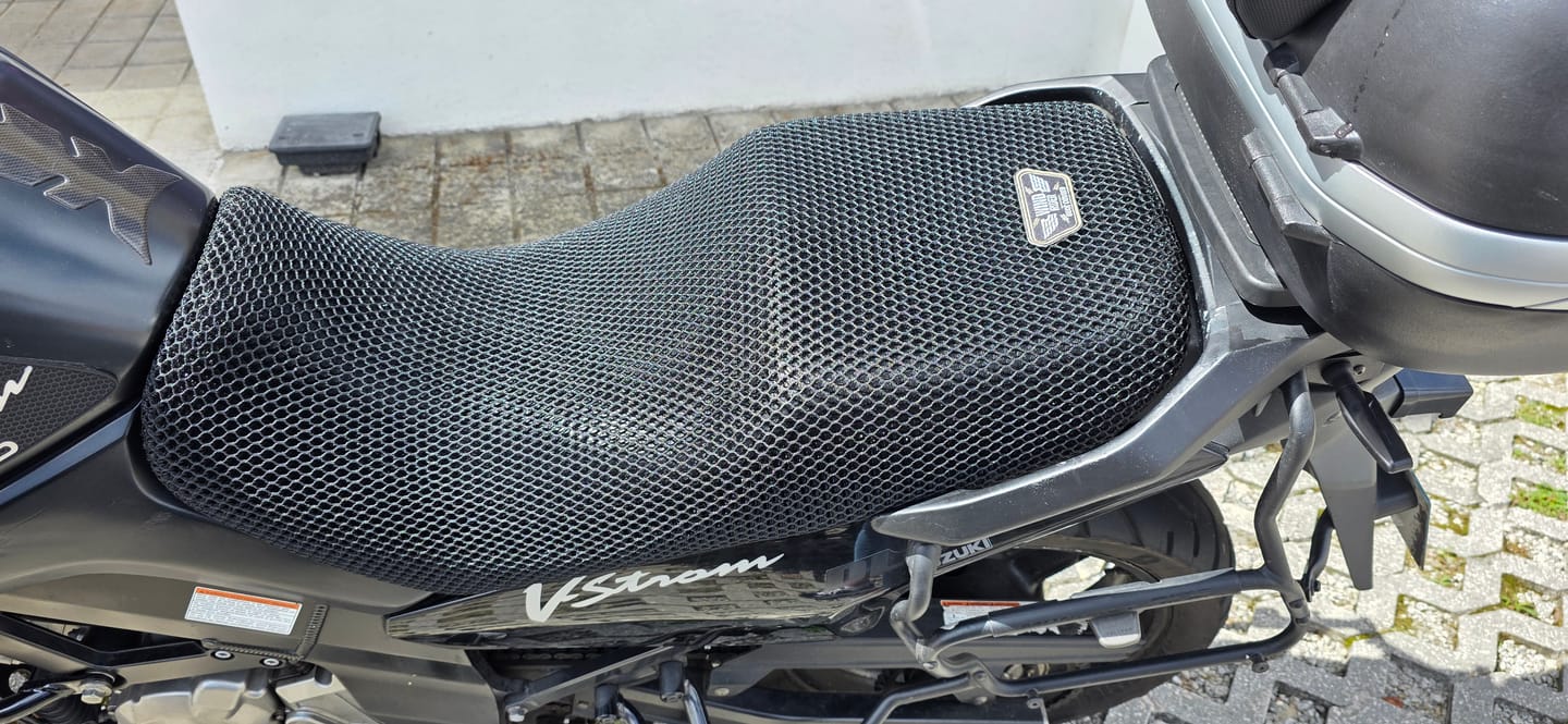 Customer photo review of Wind Rider Seat Cover