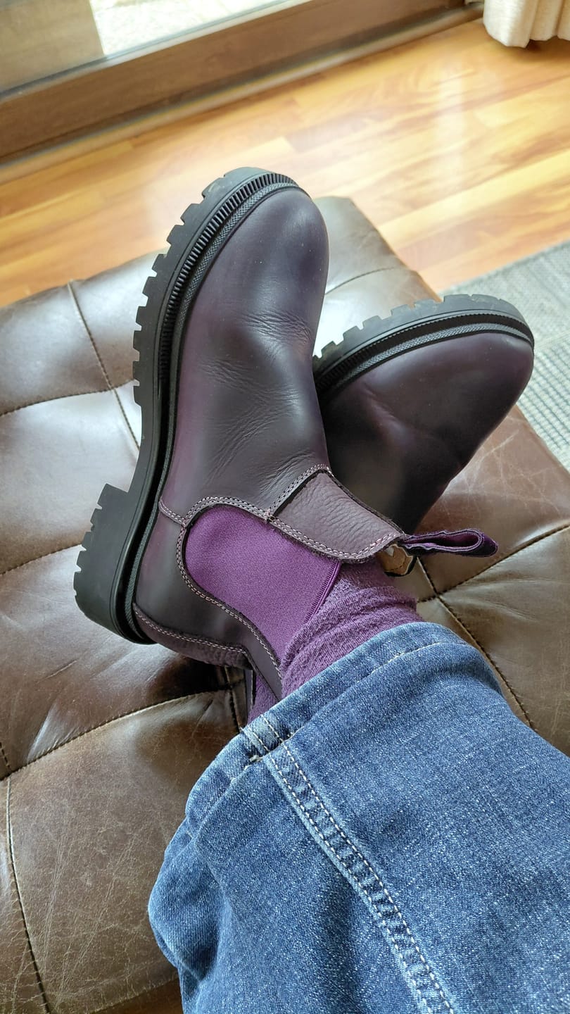 Customer photo review of Botín Original 2 Mora Mujer
