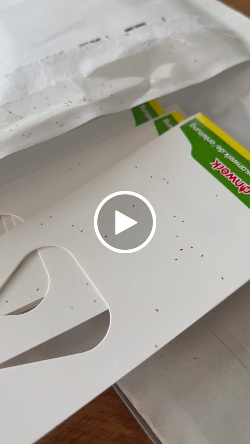 Customer video review of Schlupfwespen gegen Kleidermotten.