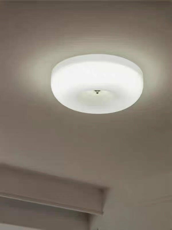 Customer photo review of Cream Pudding Ceiling Light, Mouth-Blown Matt Glass, LED, Dimmable