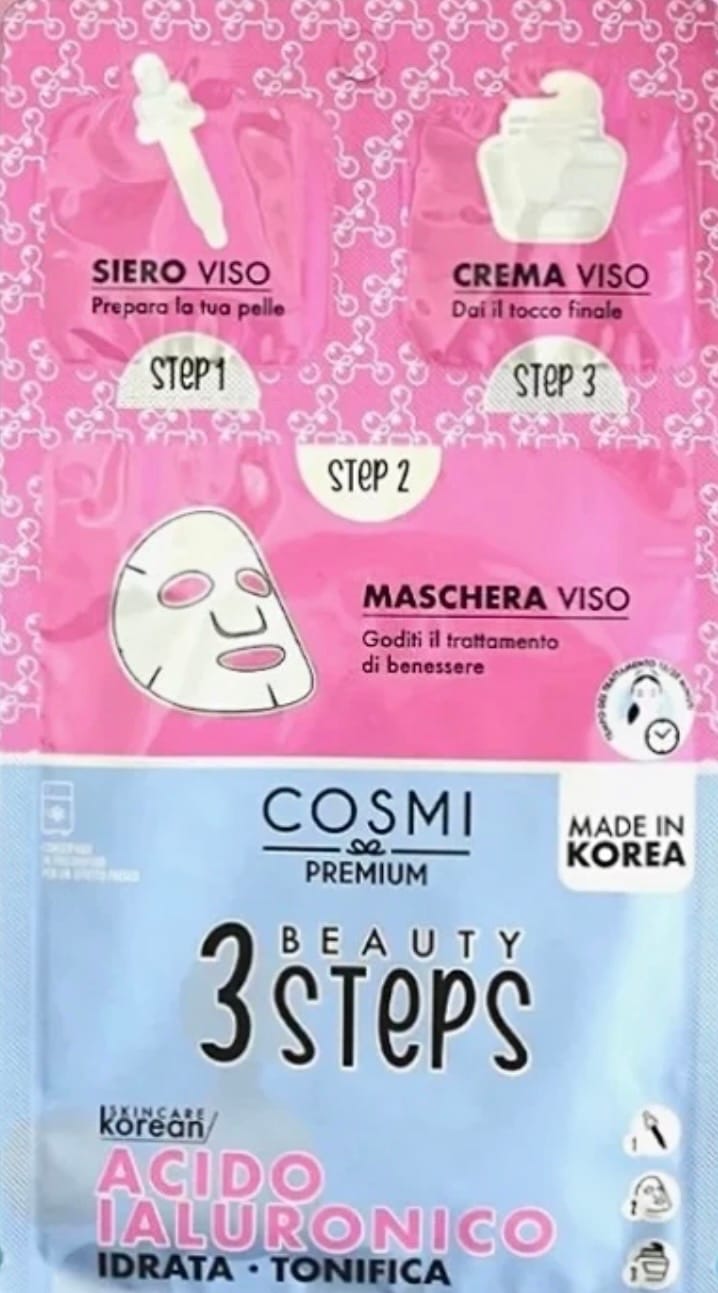 Customer photo review of Maschera Viso Idratante 3in1