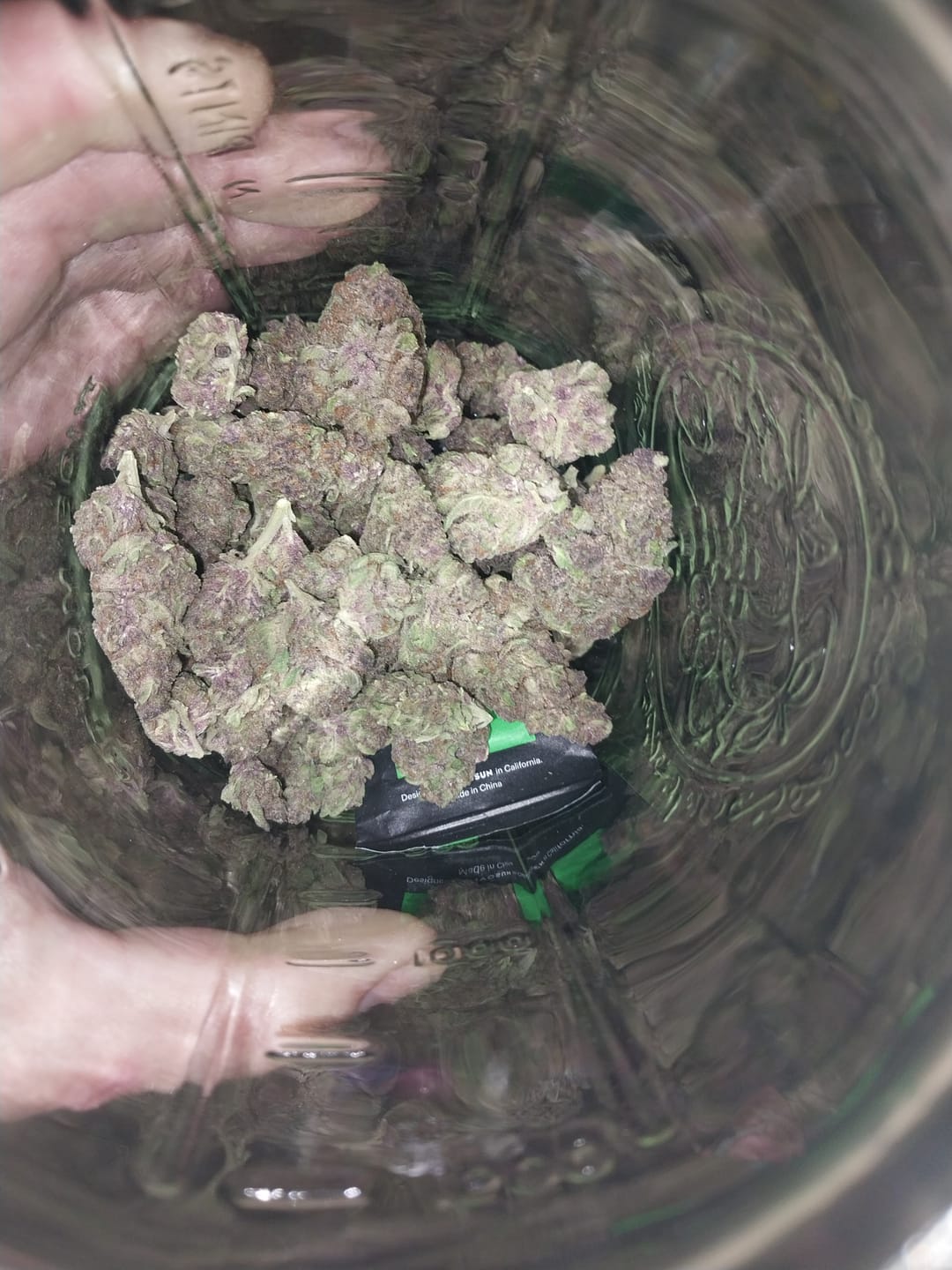 Customer photo review of Tropicana Cherry THCA Flower