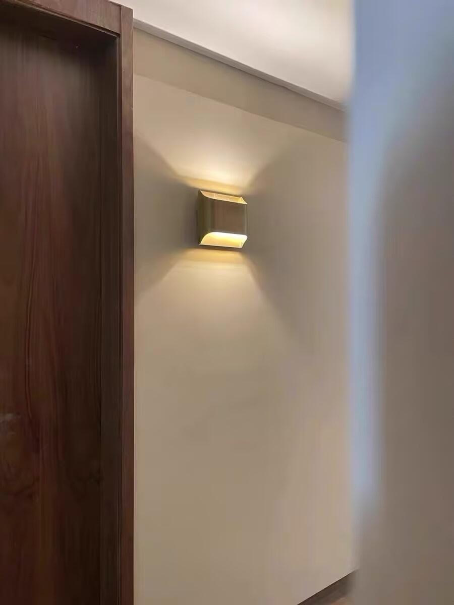 Customer photo review of Wall Sconce, Leclerc Solid Brass, E14 or G9, Brass or Matte Black
