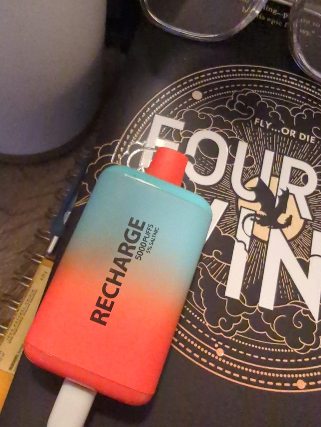 Customer photo review of Fume Recharge 5% Nic 5000 Puffs