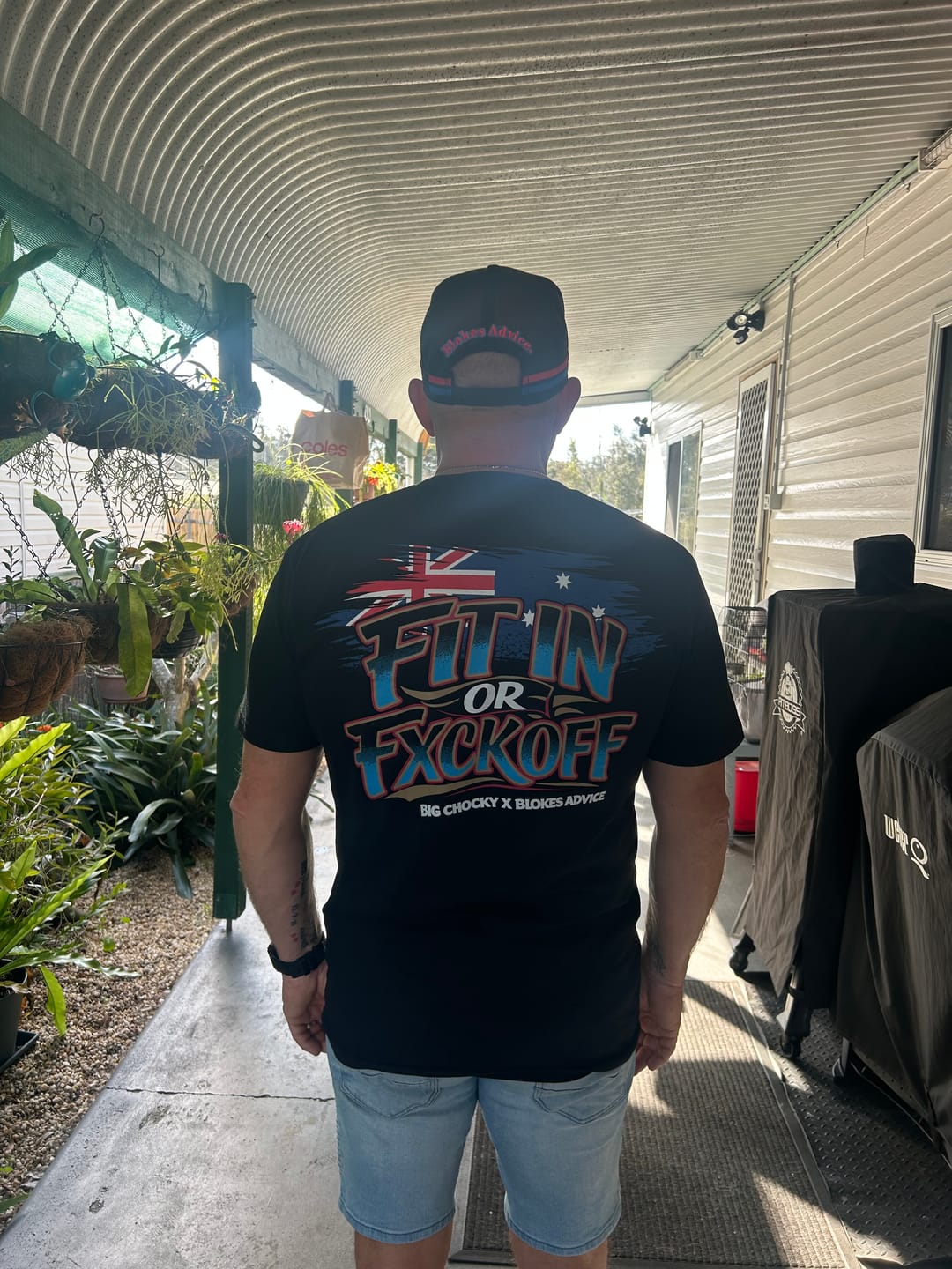 Customer photo review of Big Chocky | Fit In Trucker Cap