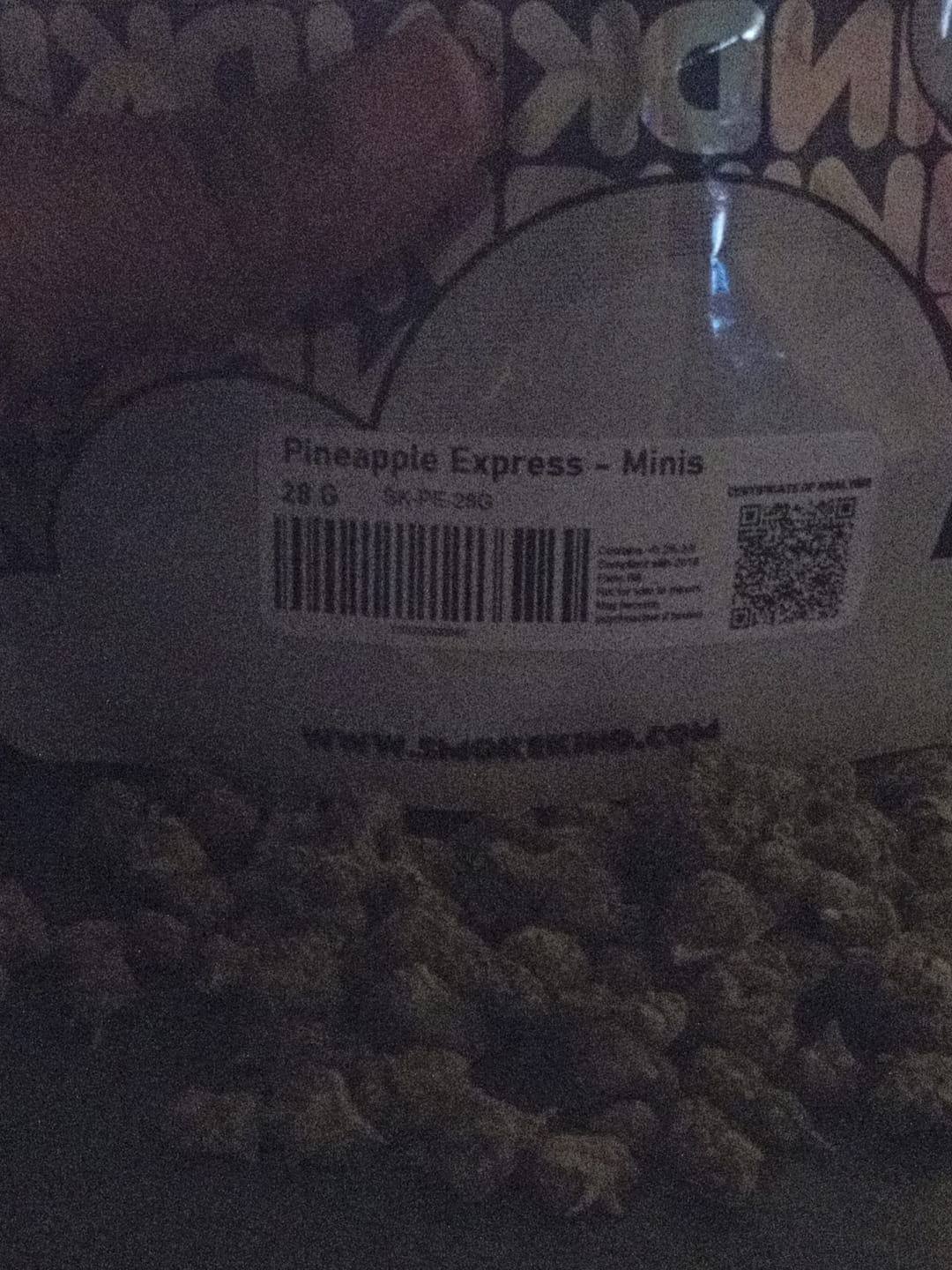 Customer photo review of Pineapple Express - Minis - 28 Grams - Sativa