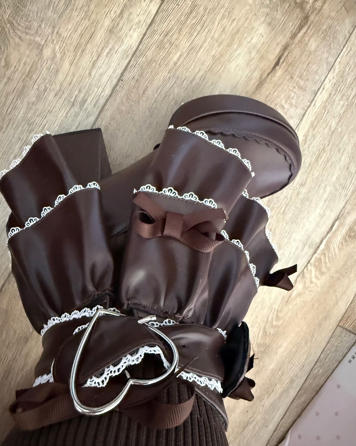Customer photo review of Lolita Ankle Boots