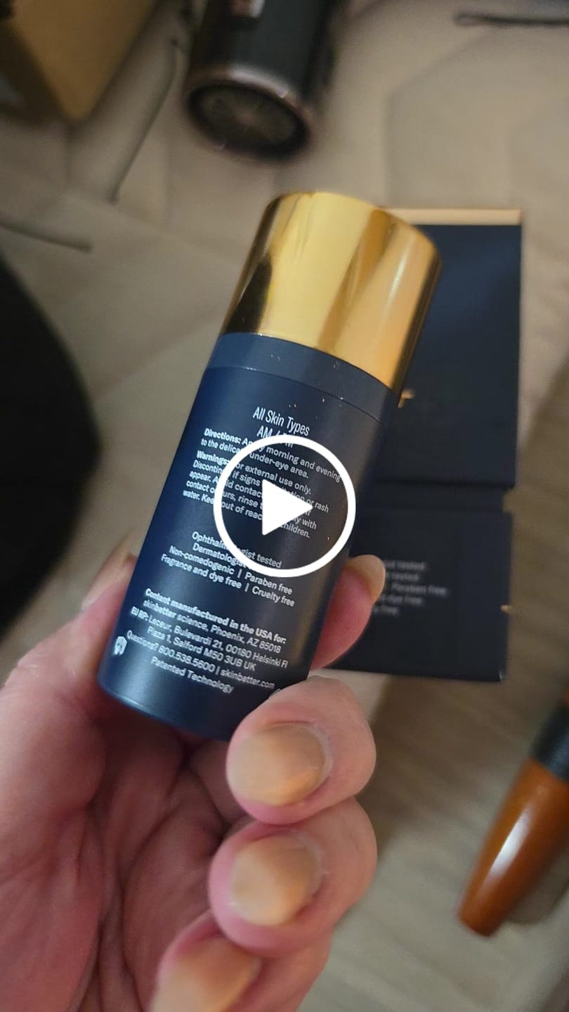 Customer video review of Skinbetter Science InterFuse Treatment Cream Eye (15ml)