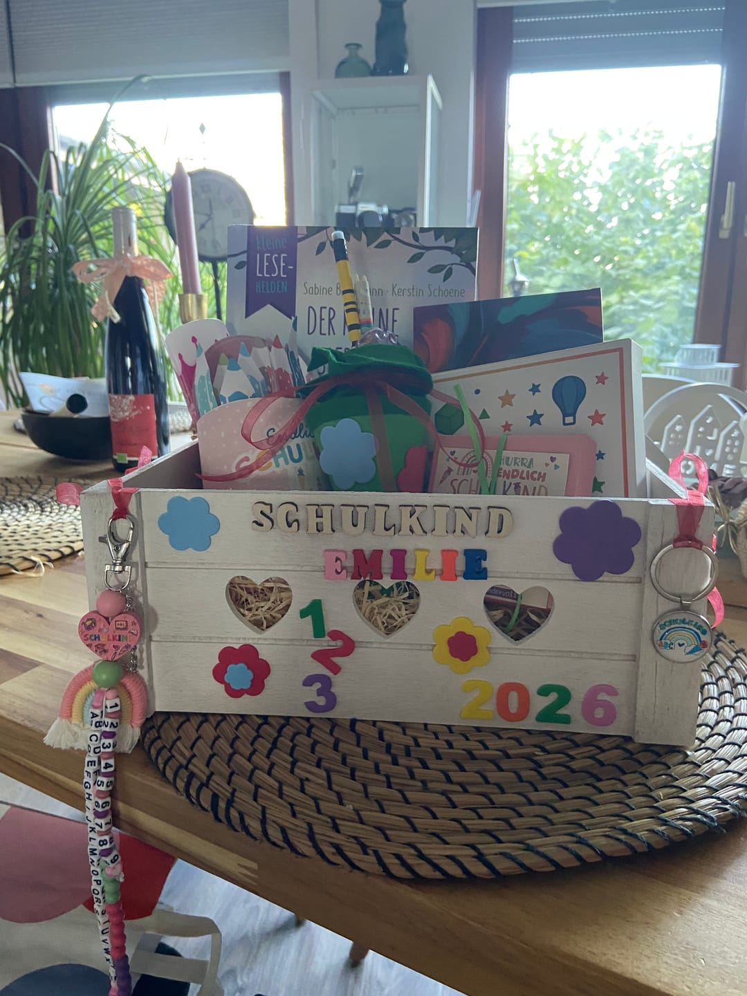 Customer photo review of Geschenk zum Schulstart, Einschulung I Duplo Banderolen DIY Geschenkbox Druckvorlage