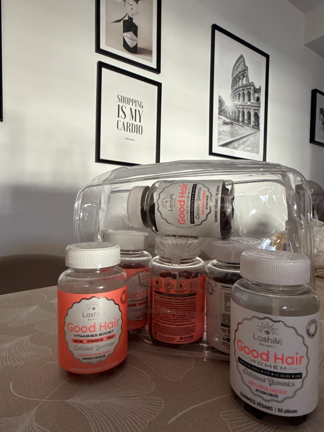 Customer photo review of Pack Hair et Hair Women anti-chute - 3 mois