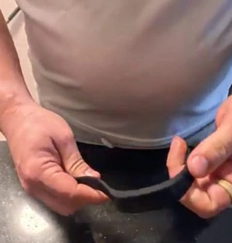 Customer photo review of Luna Vibration Alarm