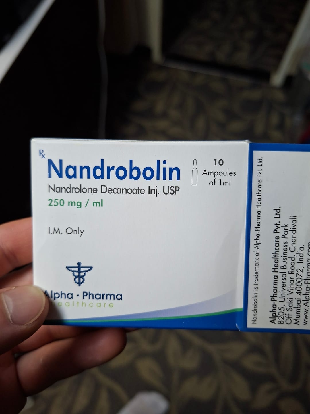 Customer photo review of Deca Durabolin Alpha Pharma 250 mg