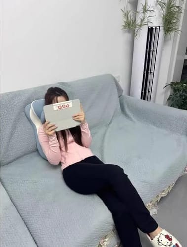 Customer photo review of Ergochange™ Face-down Support Pillow