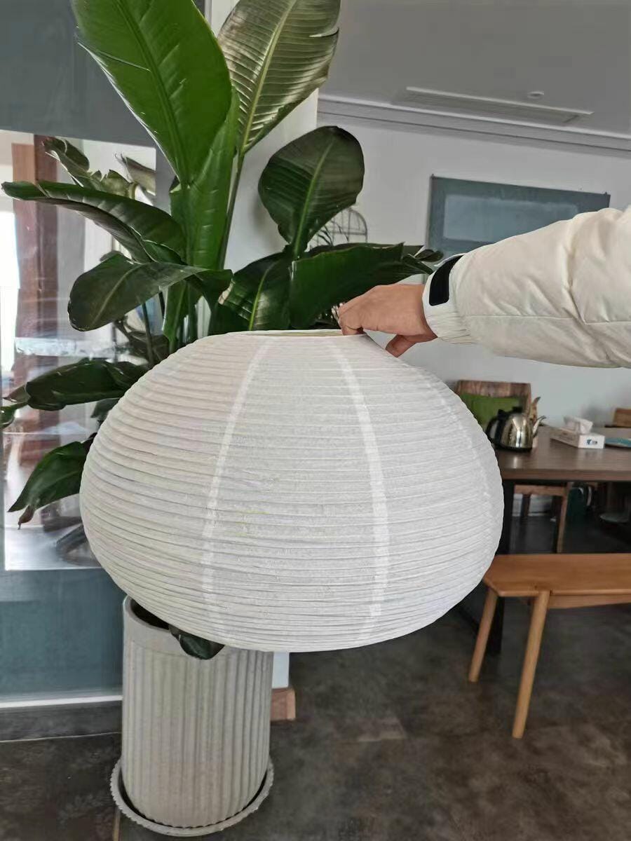 Customer photo review of Pendant Light, Handcrafted Washi Paper Shade, E26/E27, 15A 21A 26A