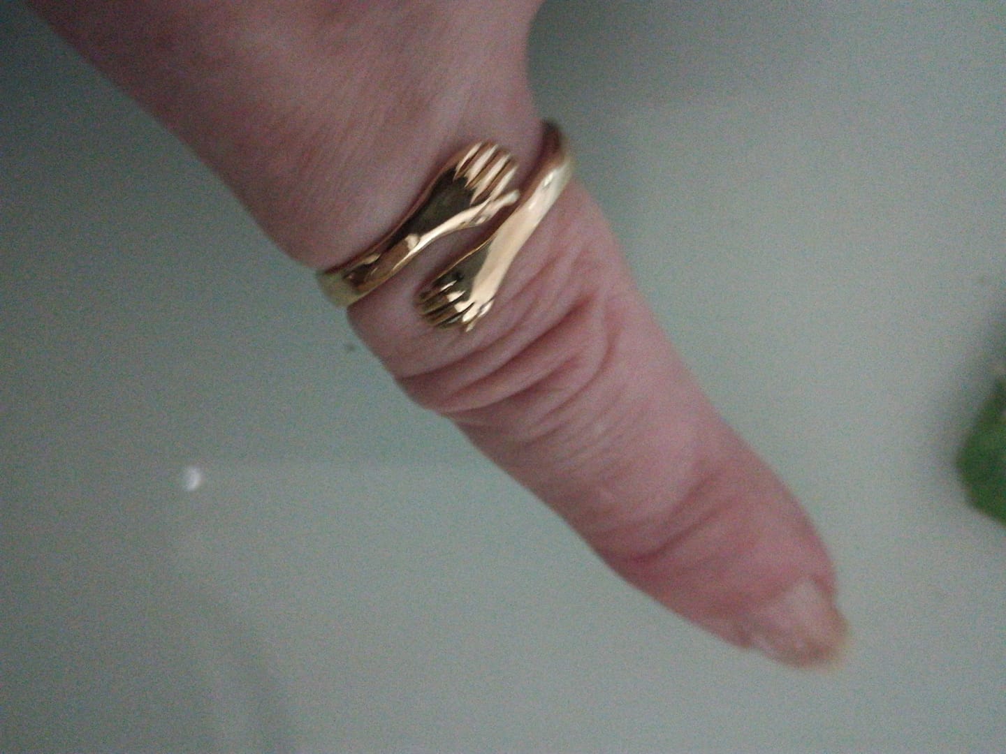 Customer photo review of The Eternal Embrace Ring