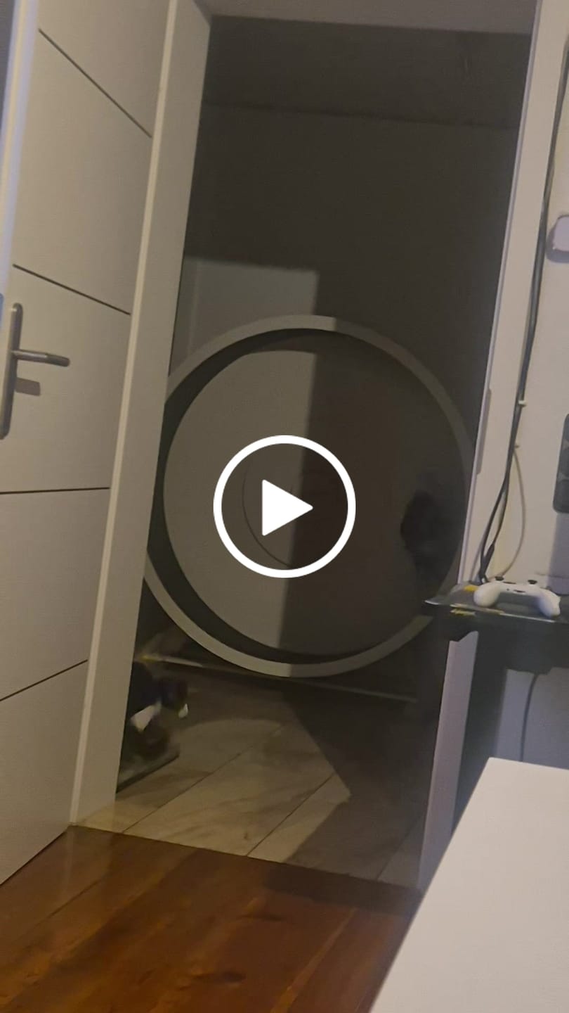 Customer video review of Elmato Katzenlaufrad Rocky Standmodell
