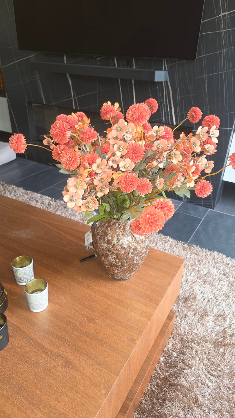 Customer photo review of Wax Arrangement - Terracotta