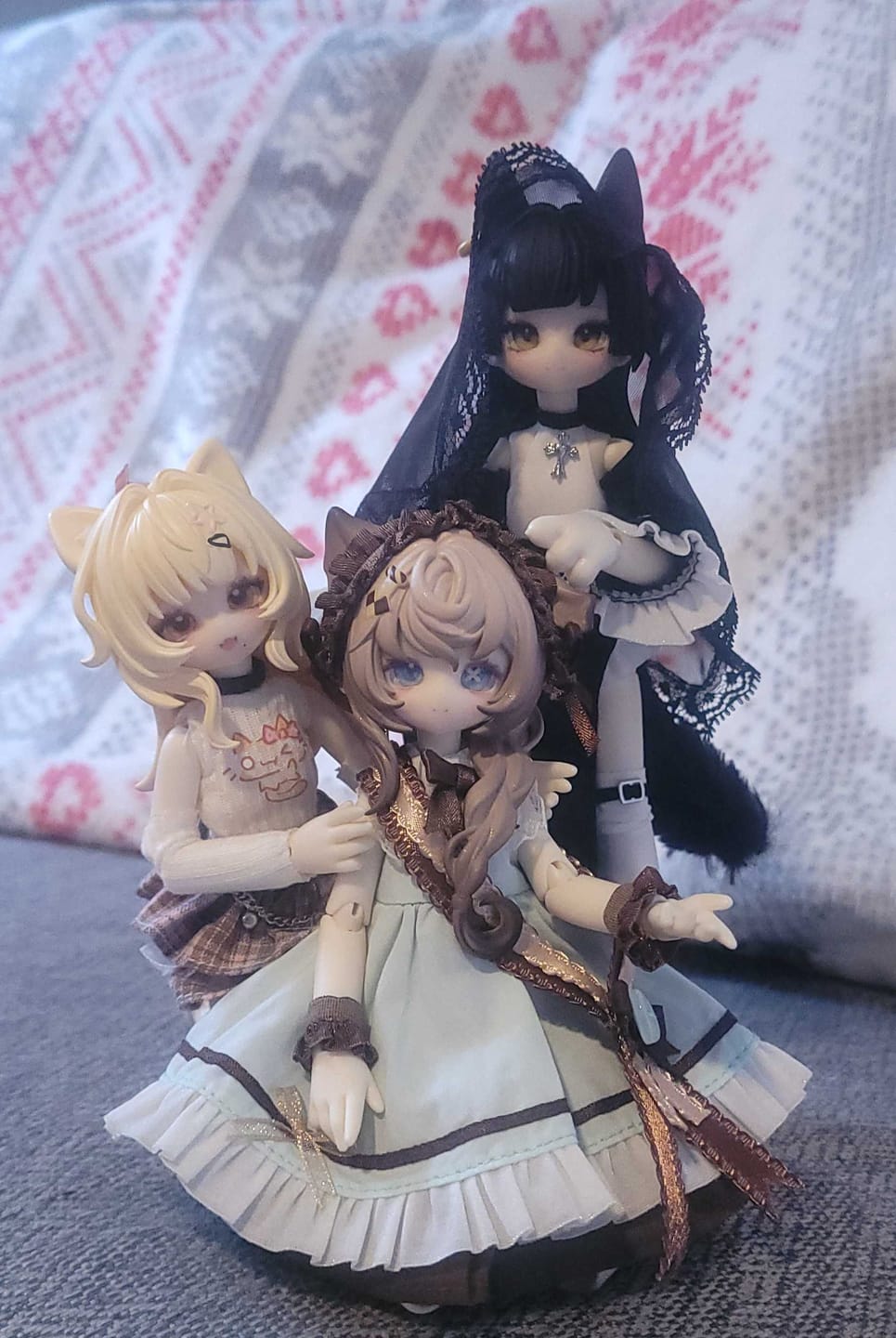 Customer photo review of MEOW 3 Series 1/8 Action Figure BJD Blind Box