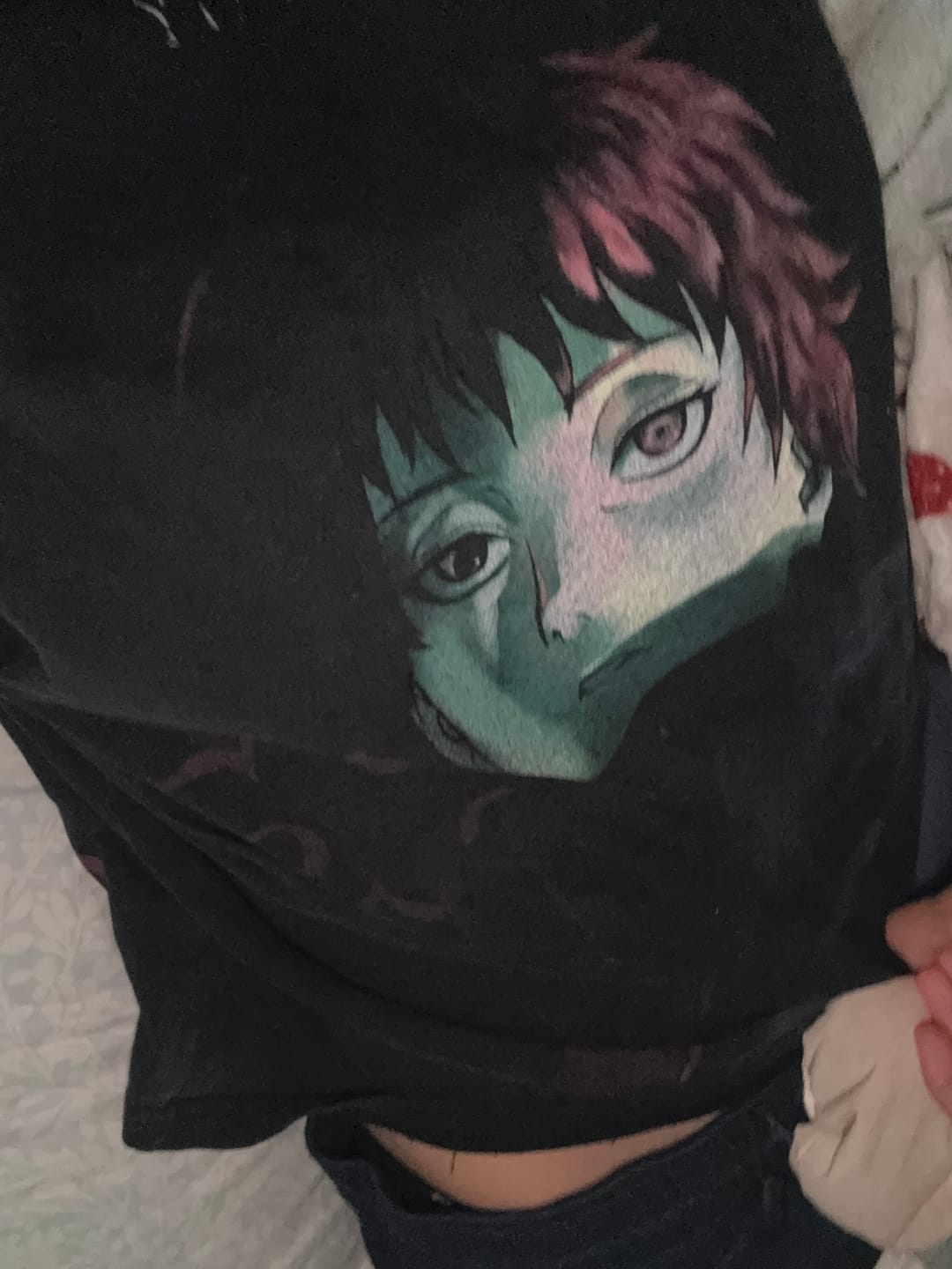 Customer photo review of 4318 - Naruto Distressed Tees