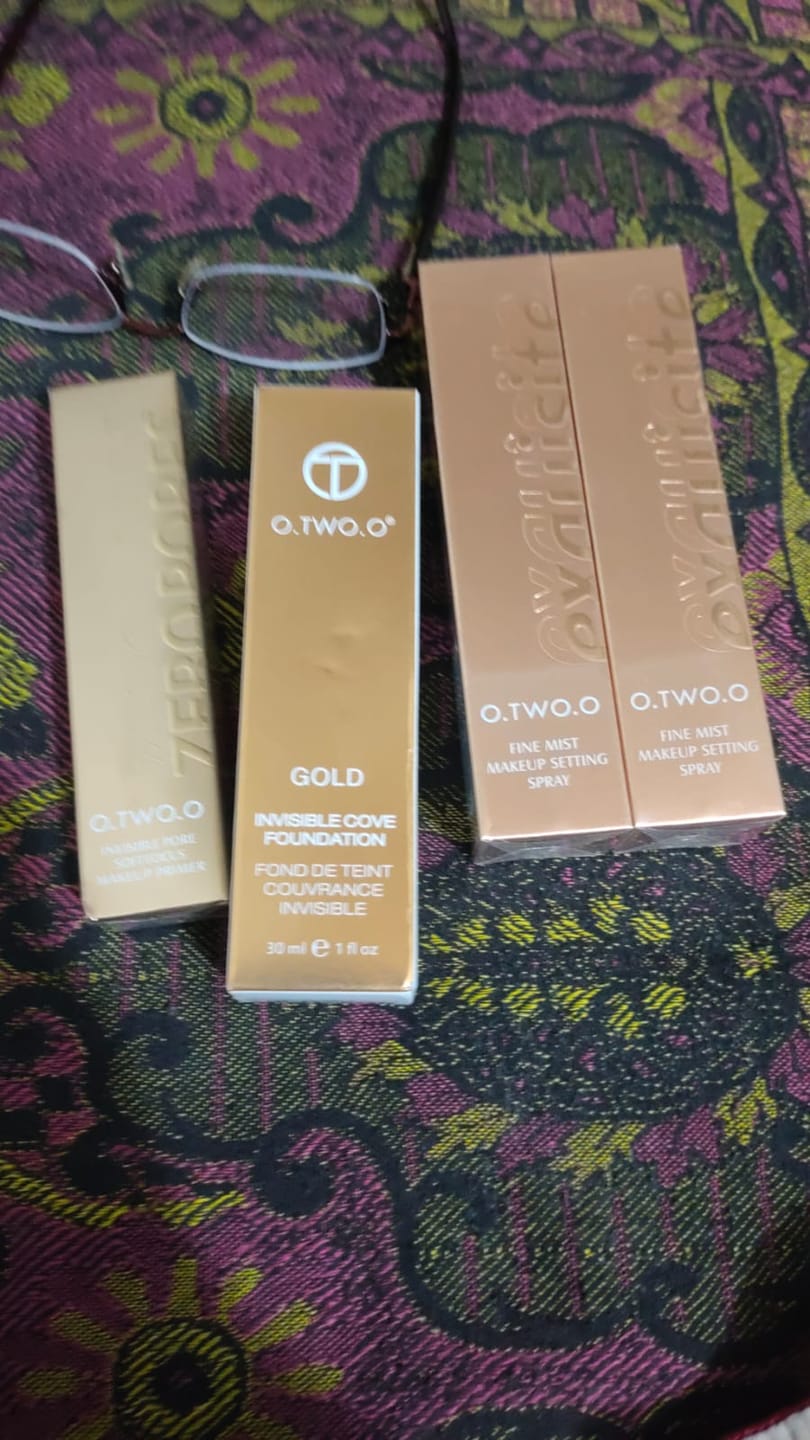 Customer photo review of O.TWO.O EXQUISIT SETTING SPRAY