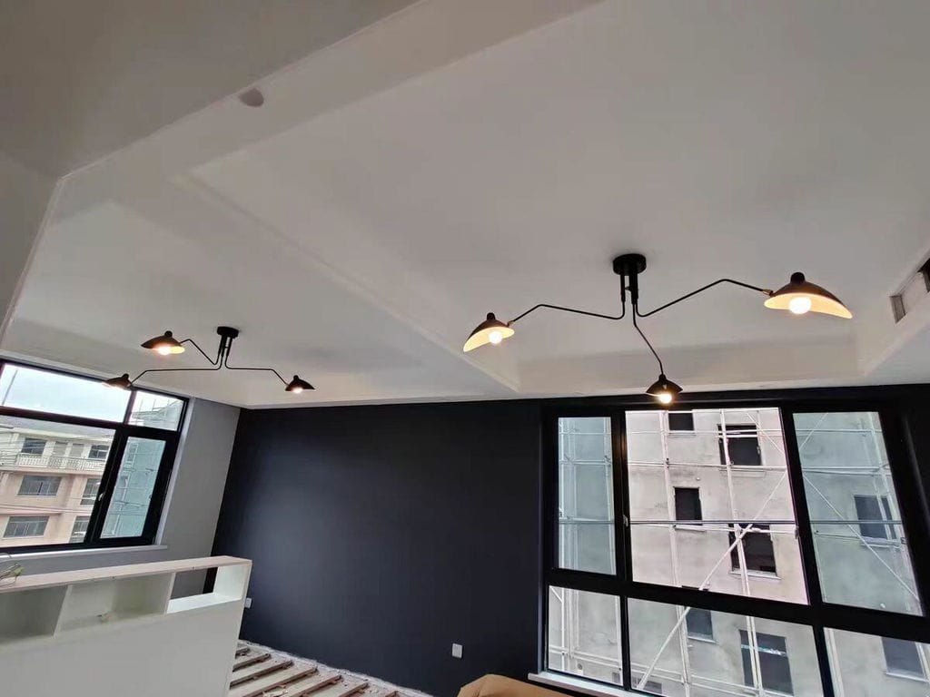 Customer photo review of Chandelier, Multi-Arm Spider, Metal and Brass, E26 / E27, 3 or 6 Heads