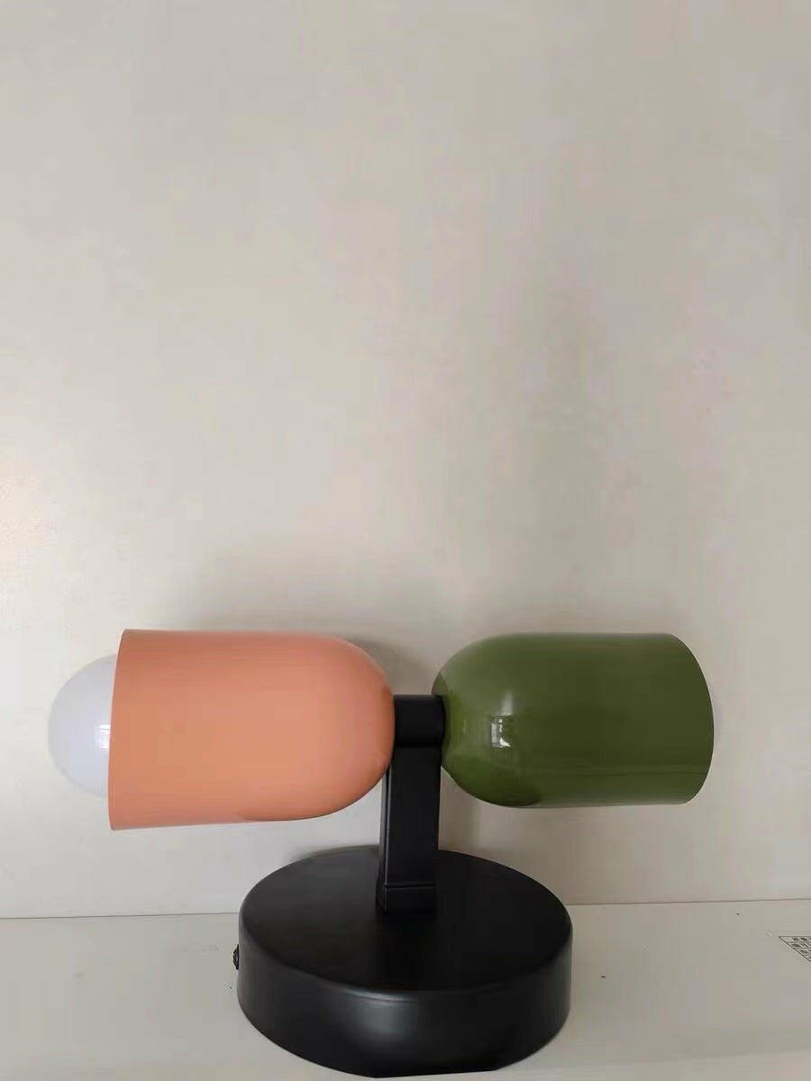 Customer photo review of Wall Lamp, Couleur Double Up-Down Glow, E26/E27, Metal Shades