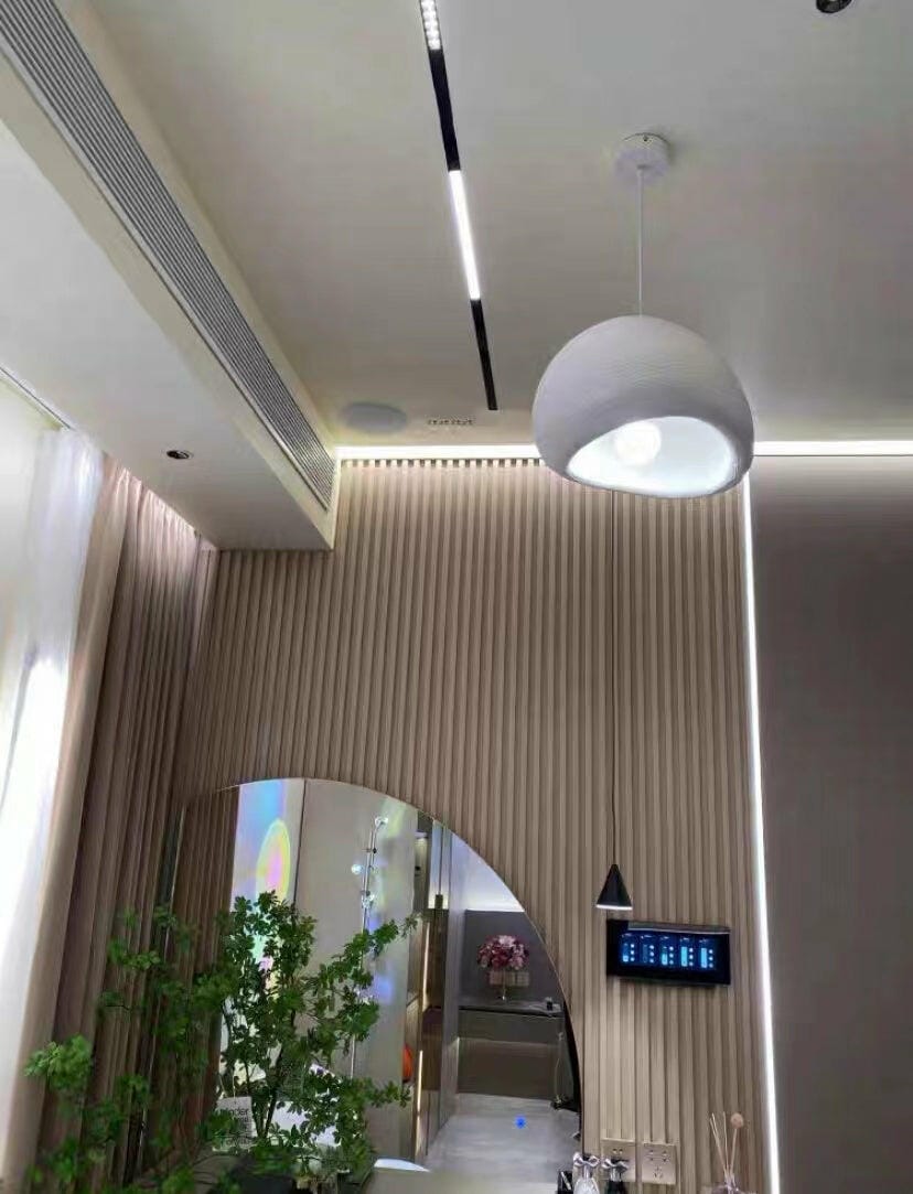 Customer photo review of Pendant Light, Nubia Cloud Sphere, Polystyrene Shade, E26 LED