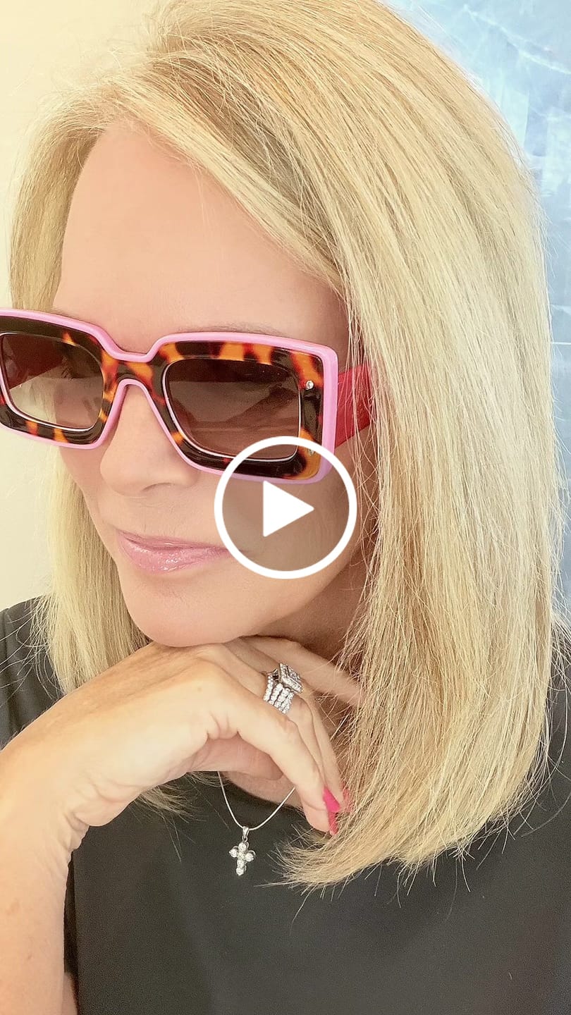 Customer video review of Deco Sunglasses Pink + Red