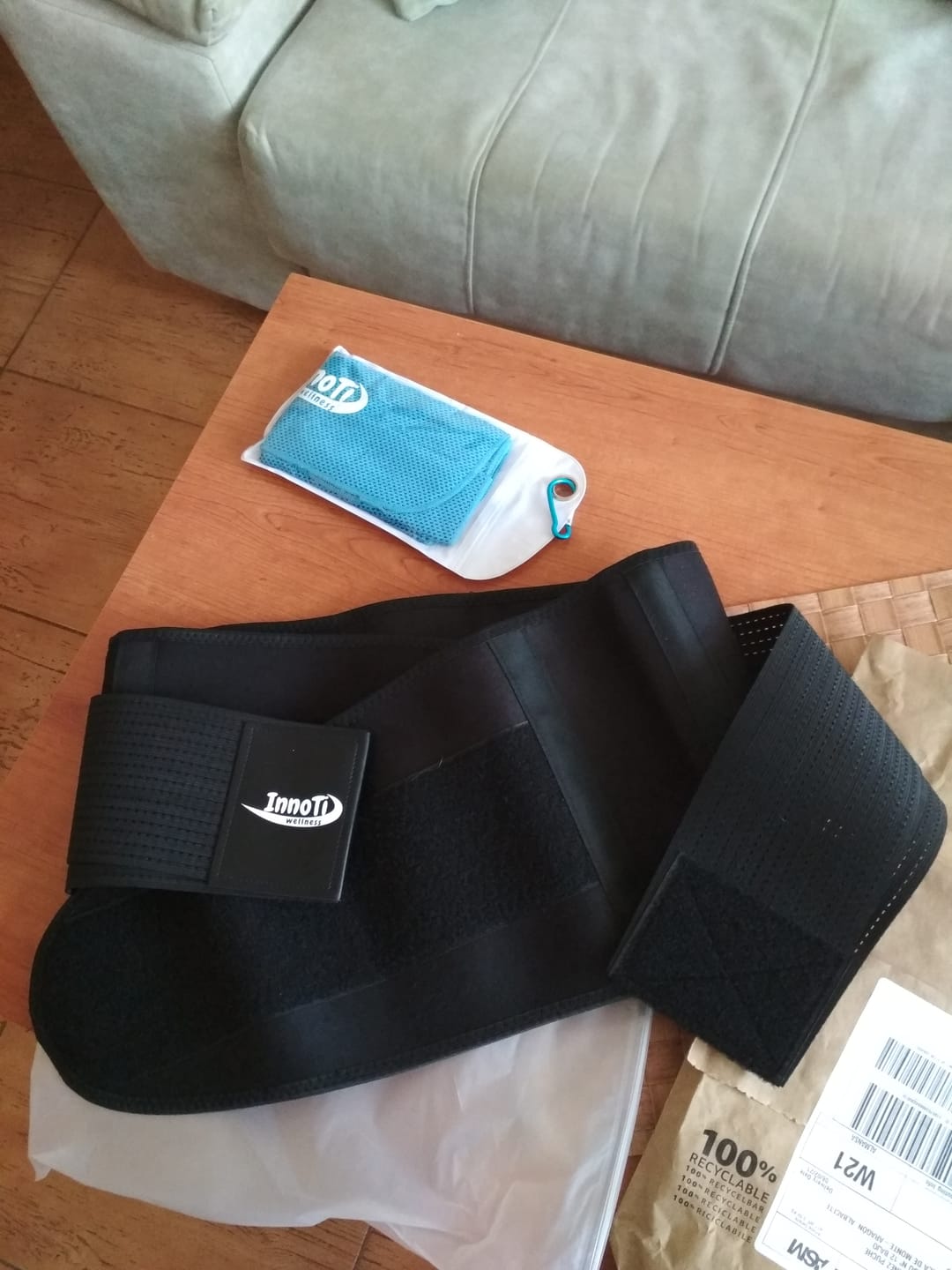 Customer photo review of Cinta Lombar