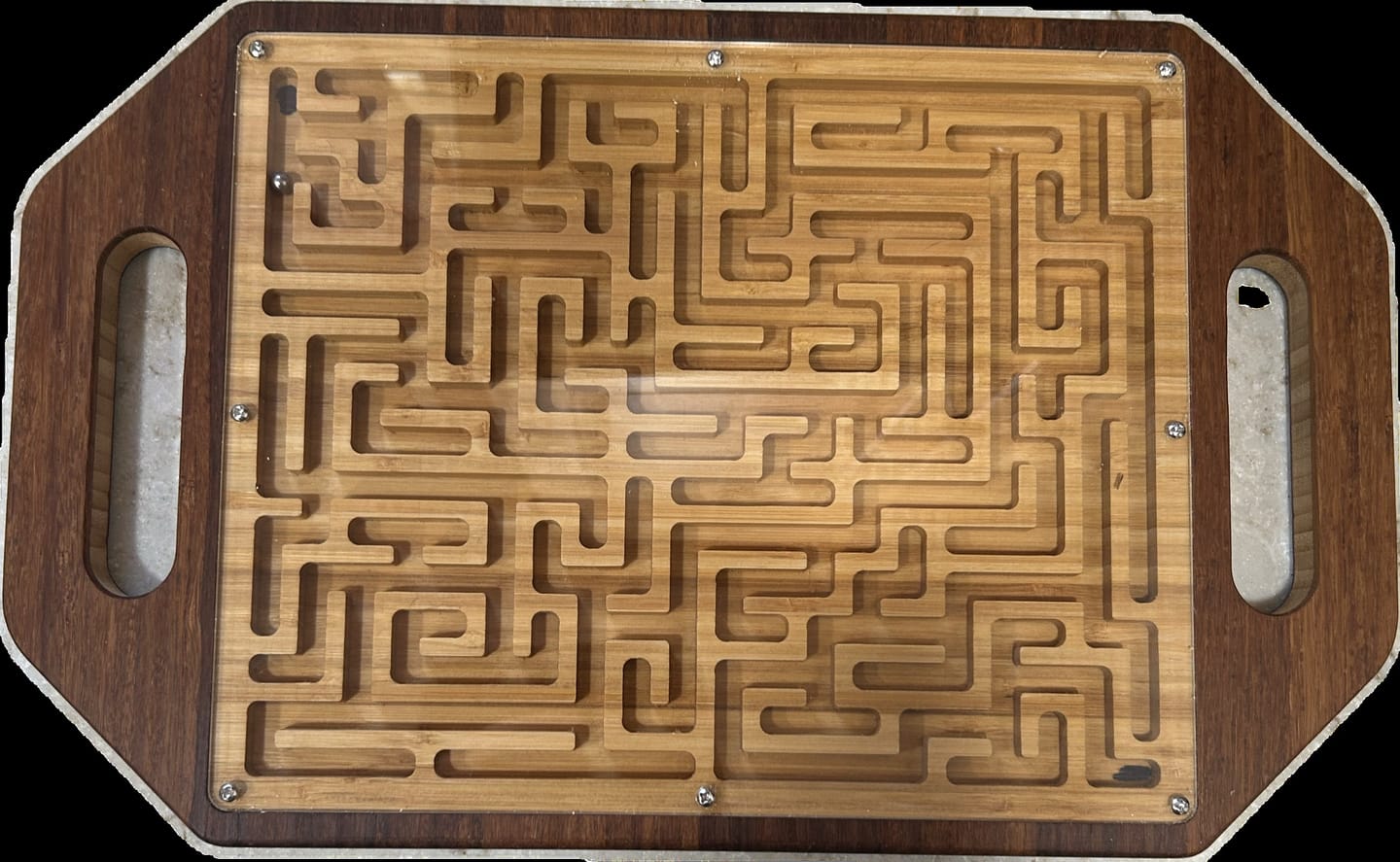 Customer photo review of Interactive Maze Game CNC Kit