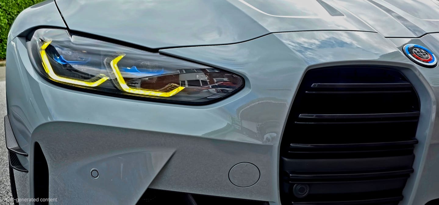 Customer photo review of BMW G80 M3 G82 M4 CSL YELLOW DRL KIT