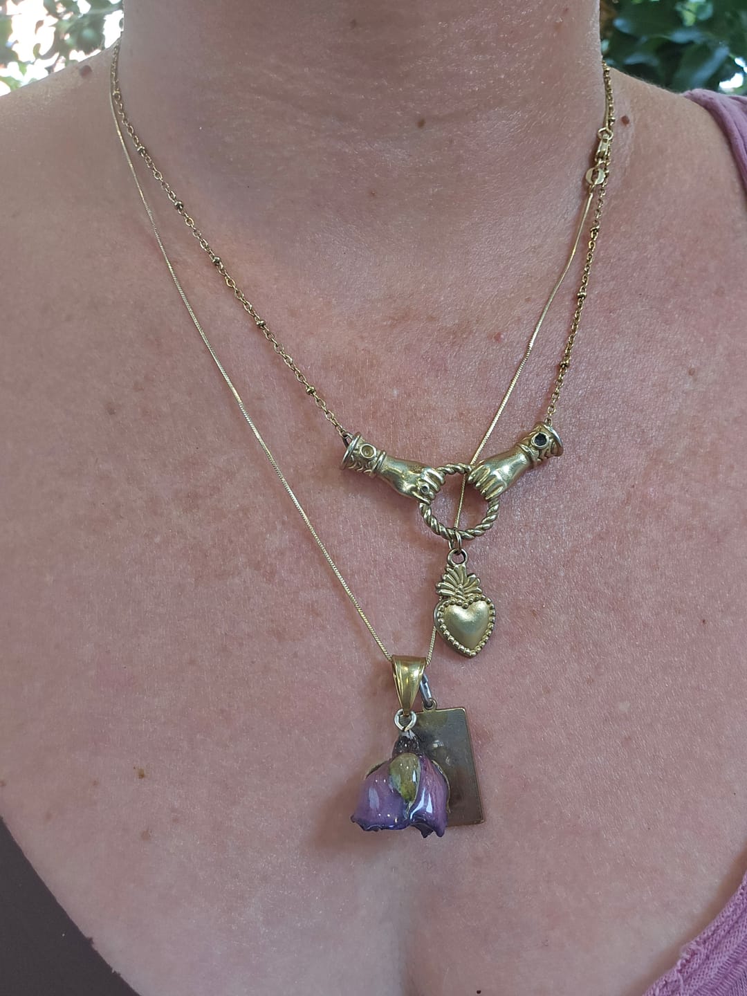 Customer photo review of Ciondolo "Tenerezza infinita"
