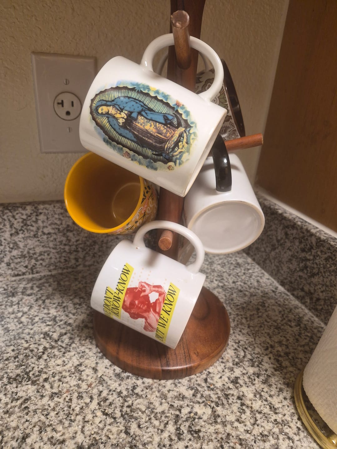 Customer photo review of We Know Neon Mug