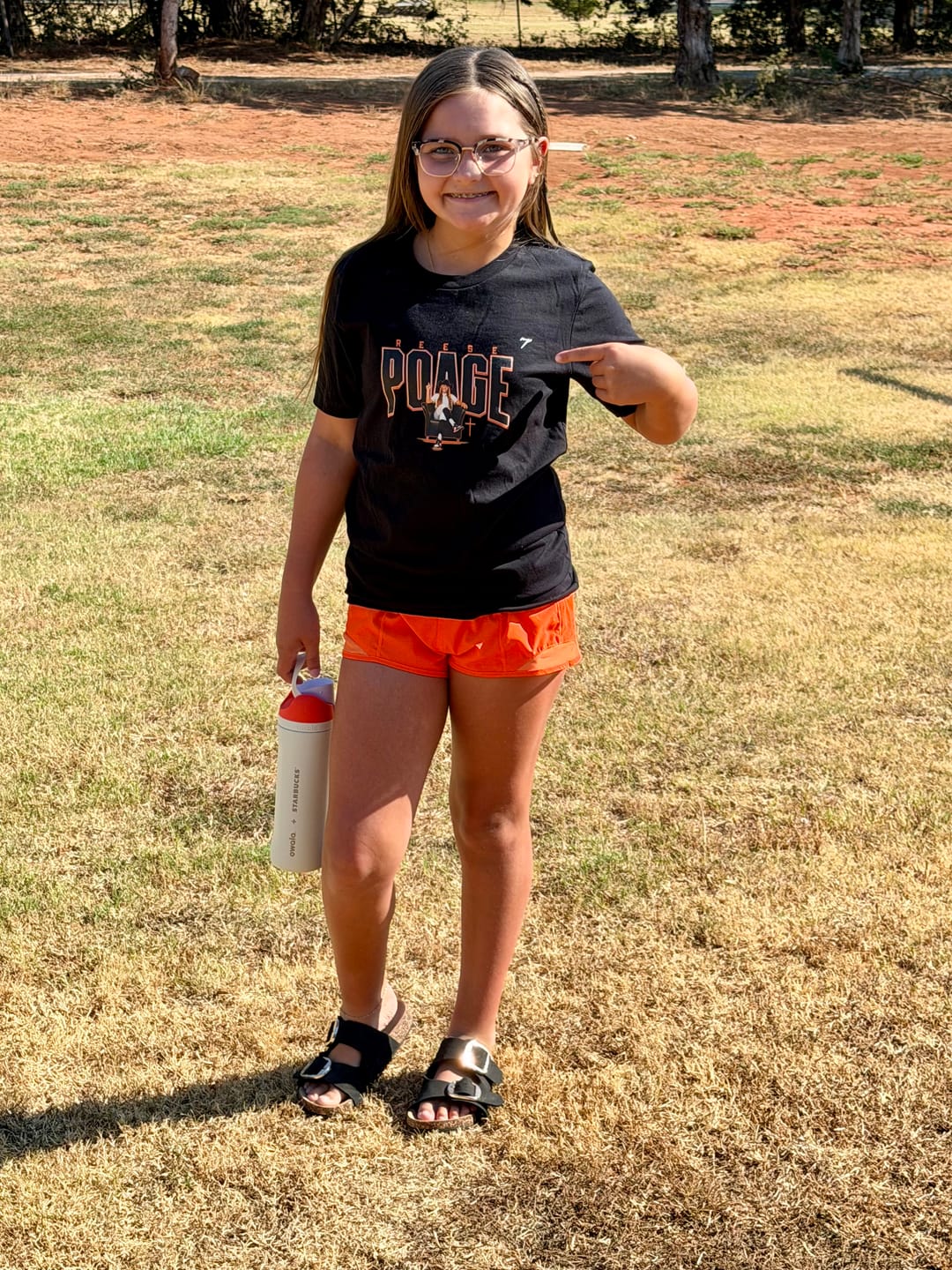 Customer photo review of Reese Poage Graphic Tee